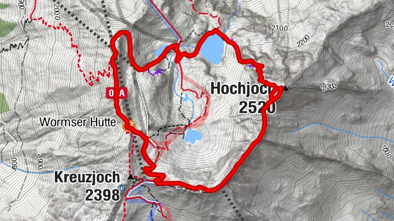 Hochjoch via ferrata