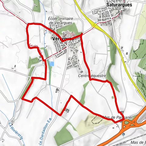 HIKING ROUTE OF THE CHATEAUX DU MUSCAT DE LUNEL - LABELED FFRANDONNÉE®