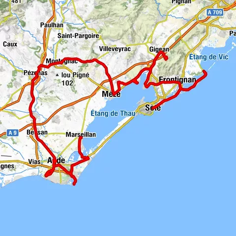 THAU WINE ROUTE IN THE MEDITERRANEAN