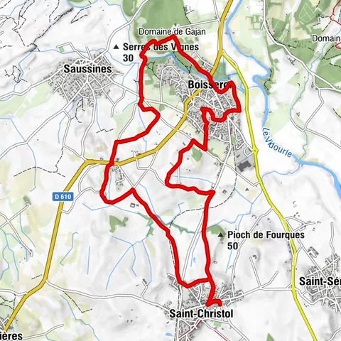 CIRCUIT AROUND BOISSERON - ESPACE VTT-FFC PAYS DE LUNEL