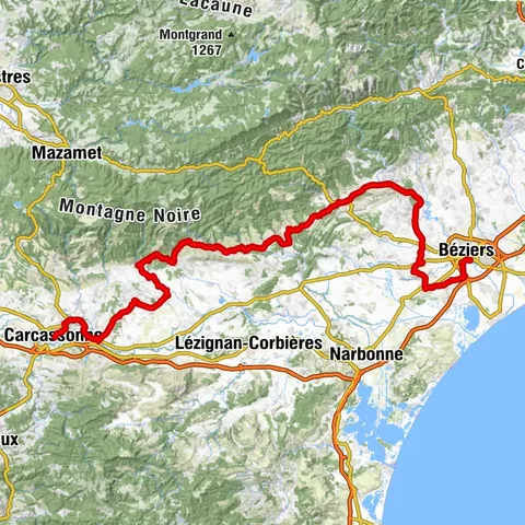 CAR-FREE NATURE ESCAPADE IN THE GREAT SITES - FROM BÉZIERS TO CARCASSONNE VIA THE NORTH