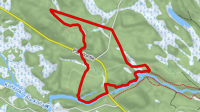 Pamilonkoski nature trail