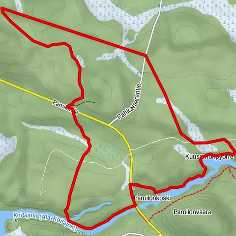 Pamilonkoski nature trail