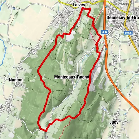 Du Chemin des Moines à la colline de Saint-Martin