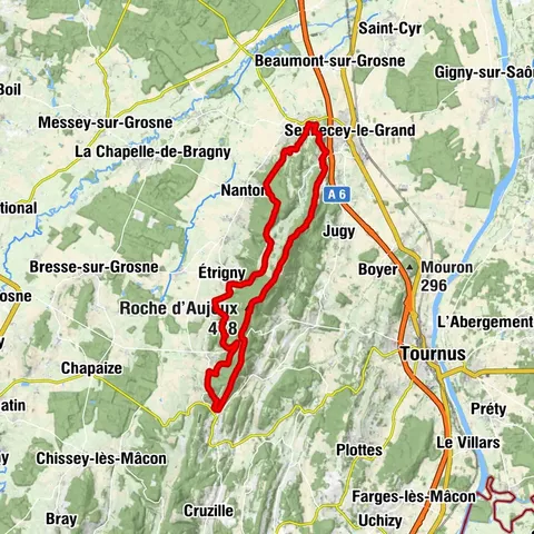 La Crête Nord du Chemin des Moines