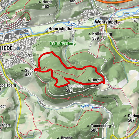 Vogelsang route