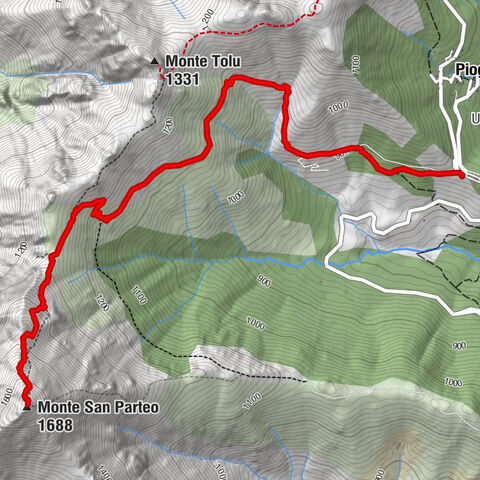 Trail 14: Vertical Pioggiola - San Parteo