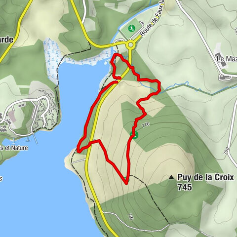 The heathland of Puy de la Croix