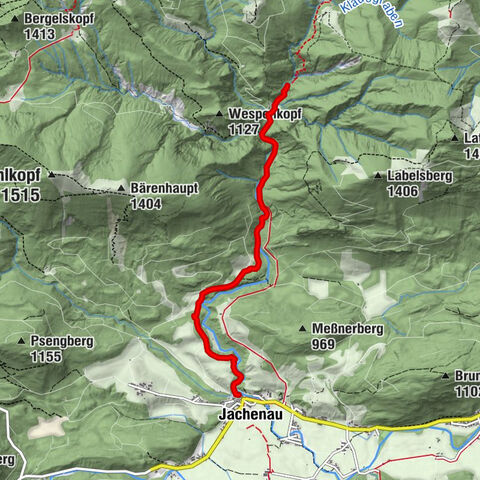 Wasserfall-Weg Jachenau