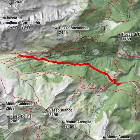 Bosio-Galli Refuge (from Piasci)