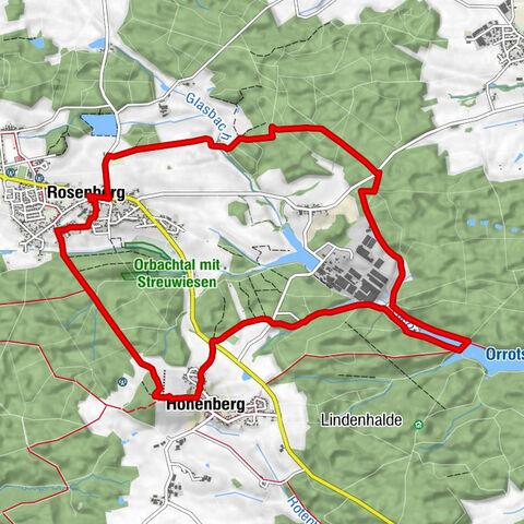 Rosenberg: Route 8, Rosenberg circular route