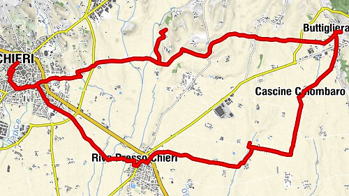 CHIERI - Anello verso Riva presso Chieri