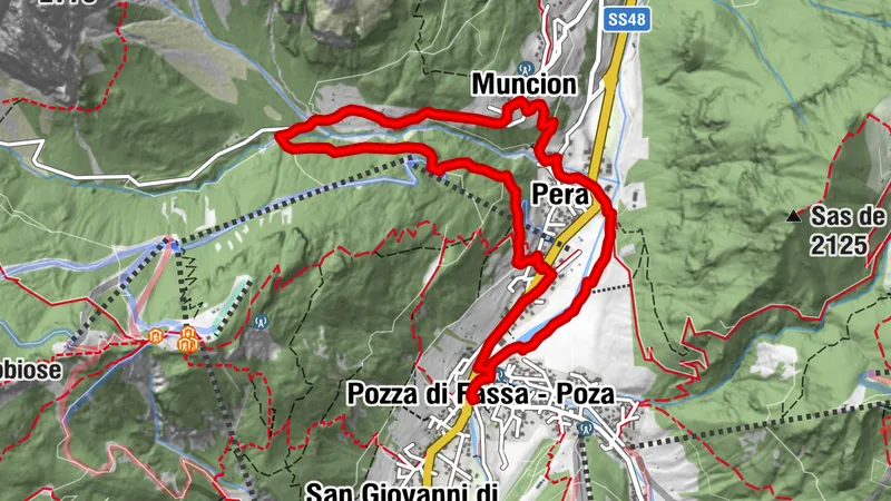 At the foot of the Larséch, in the silence of rural peasant life