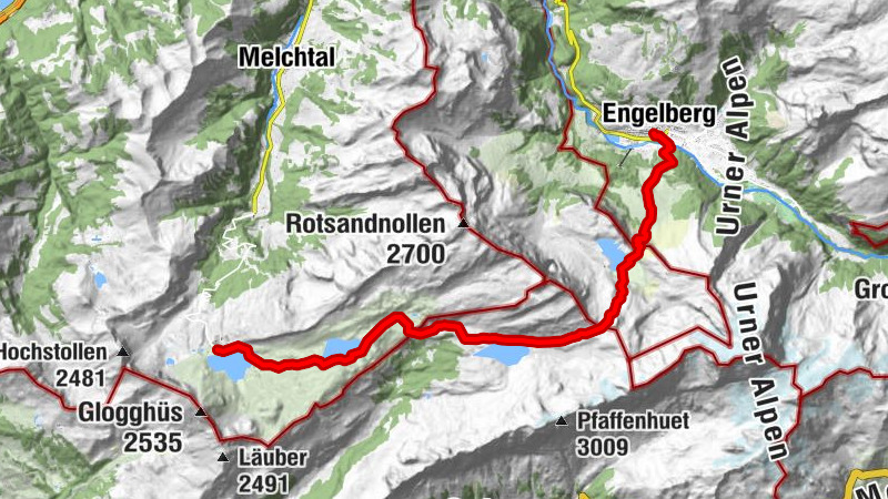 Vier-Seen-Höhenwanderung im Herzen der Schweiz