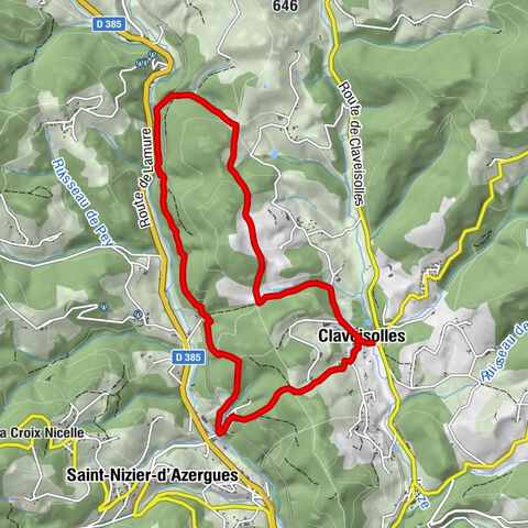 Tour 14 Le long de l'Azergue