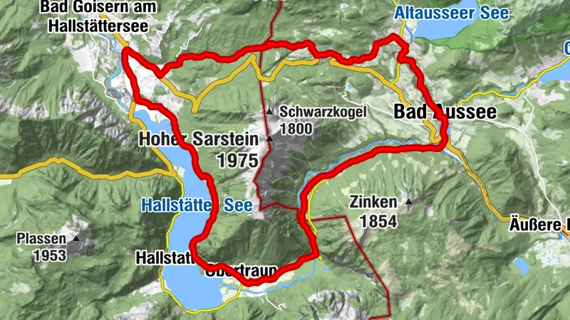 Gravelbike Tour um den Sarstein