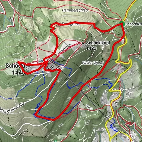 Schöckl-Runde, Schöcklkreuz-Plenzengreith