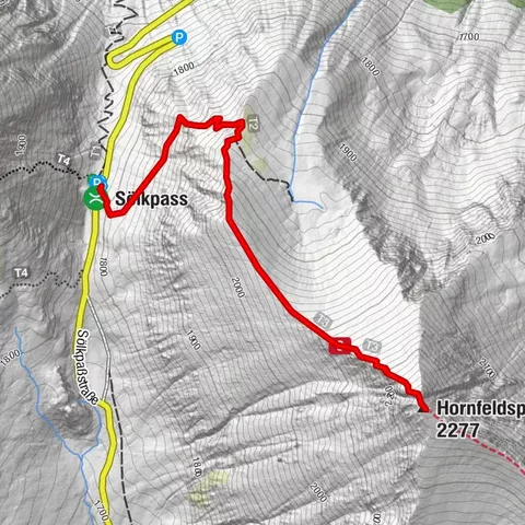 Hornfeldspitze 2.277m