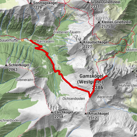 Gamskogel Westgipfel