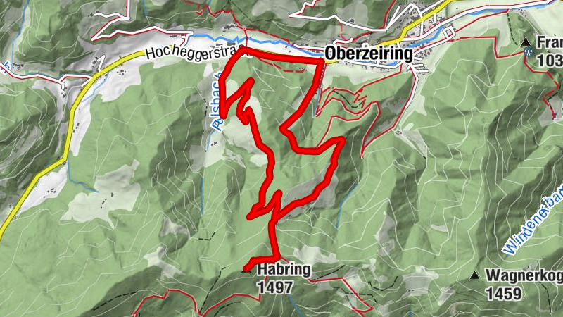 Schneeschuhwanderung Habring