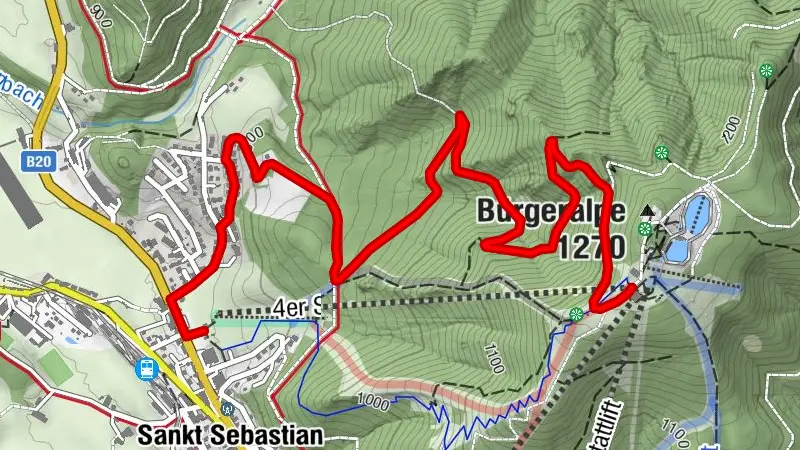 Mariazeller Bürgeralpe: Backside Up