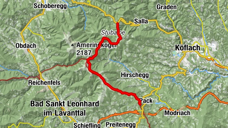Koralm Kristall Trail - 1. Tagesetappe