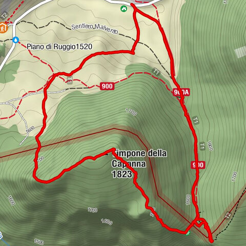DON'T GO! Dangerous! Parco Nationale di Pollino, Timpone della Capanna, 900, 903A, unmaintained!