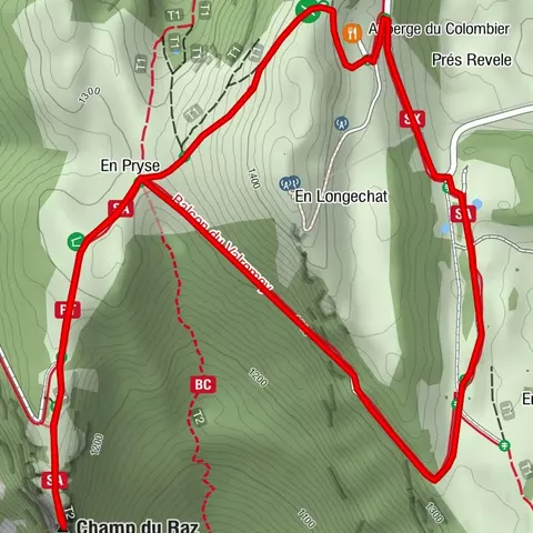 Hike: mountain pastures of the Grand Colombier