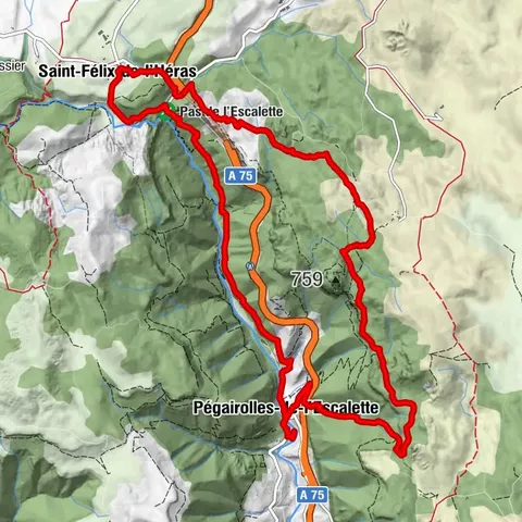 RANDONNÉE LES FALAISES DE L'ESCALETTE