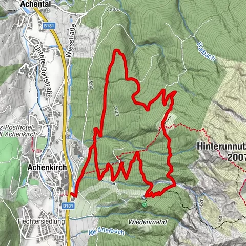 Achenkirch - Zöhreralm - Adlerhorst - Achenkirch