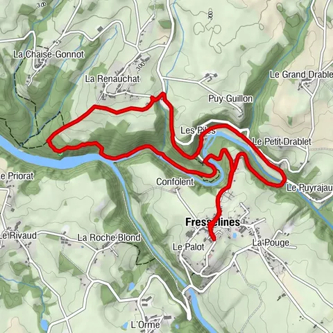 Circuit pédestre La Renauchat F2