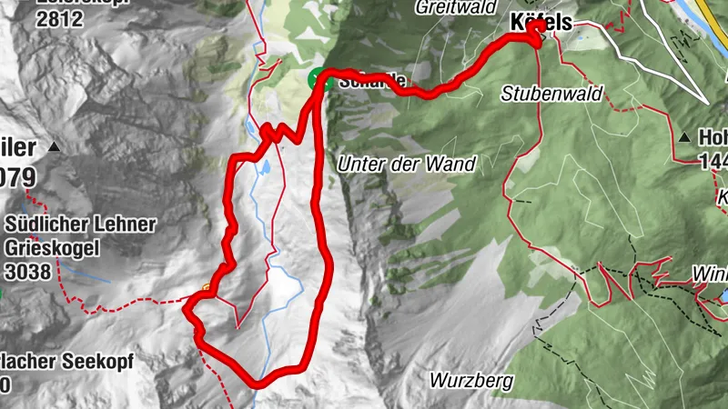 Circular hike Köfler Waalweg - Umhausen