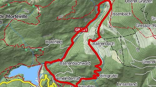 Walk Farm-Auberge Baerenbach "Along the three streams"