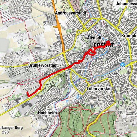 Brühlervorstadt - Sankt Martini - Domberg - Altstadt
