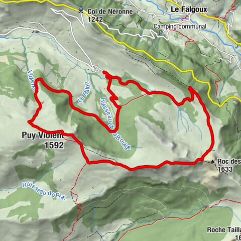 Le Relais des Volcans - Puy Violent - Brèche d'Enfloquet - Montagne d'Empramau
