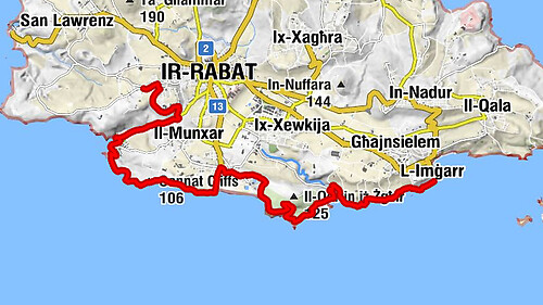 L-Imġarr - L-Iskoll - Sannat Cliffs - Kercem
