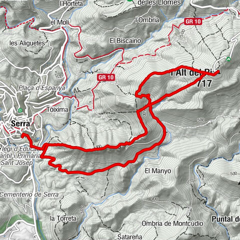 Serra - l'Alt del Pi