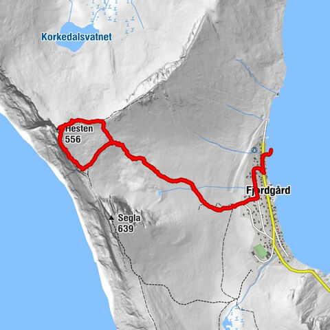 Wanderung auf den Hesten