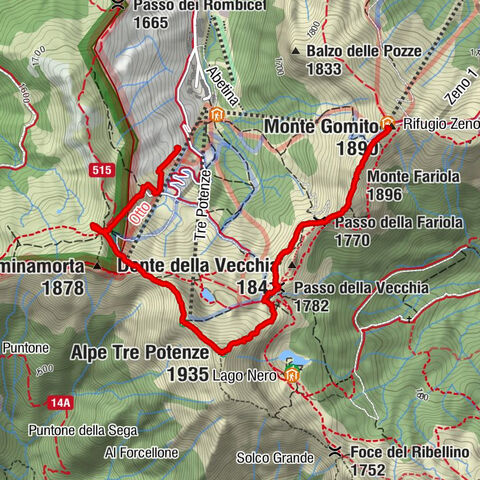 Escursione nel crinale