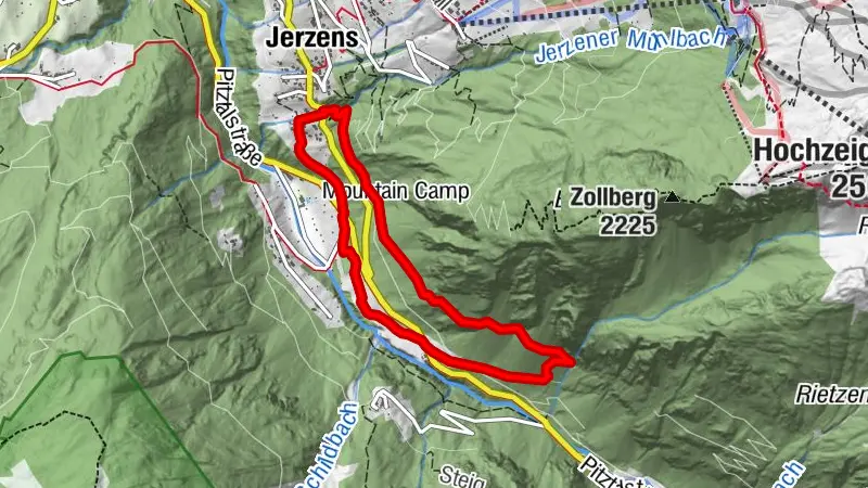 Panoramawanderung Stuibenwasserfall