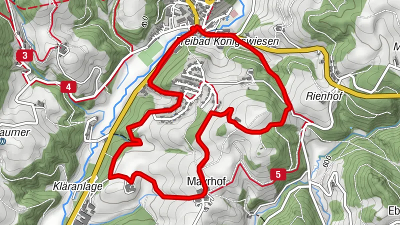 Winterwanderweg - große Runde