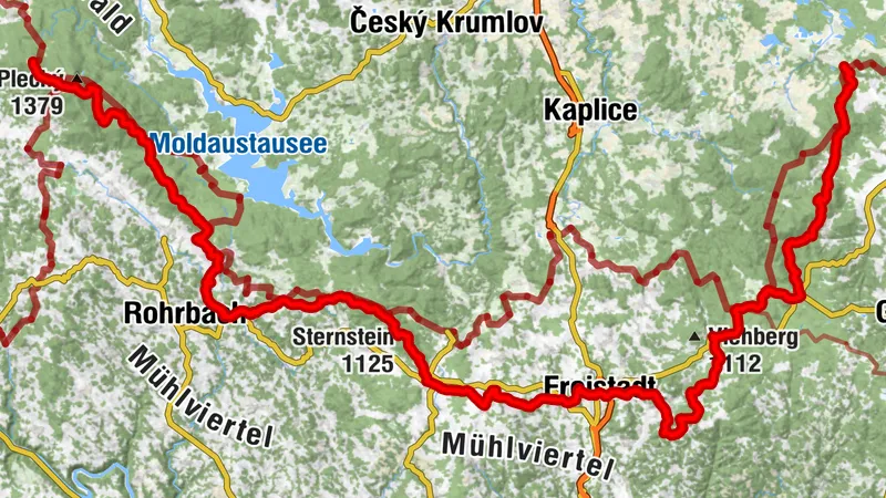 Der klassische Nordwaldkammweg