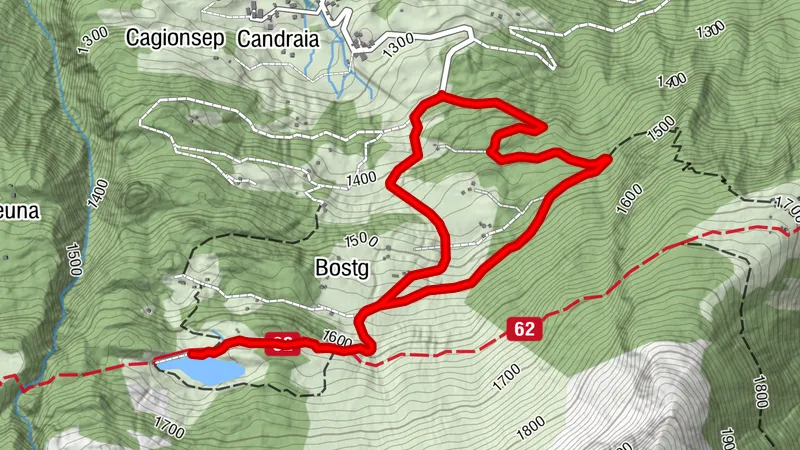 Lag da Laus: short circular hike