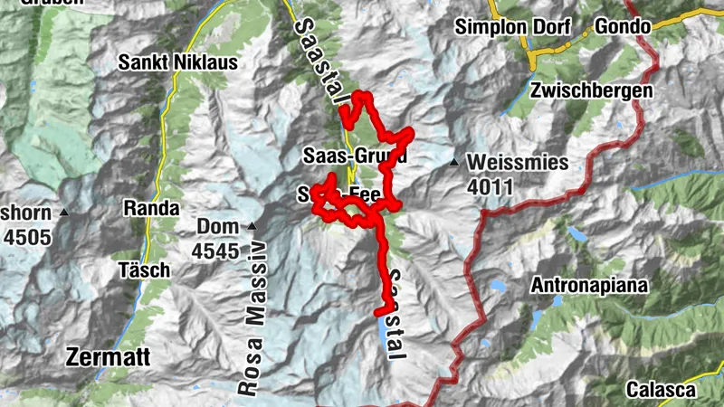 Mattmark Challenge - 50K Mischabel Trail