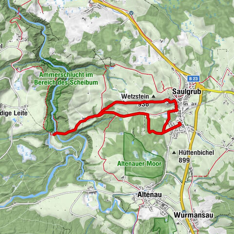 Winter hike - Kammerl round