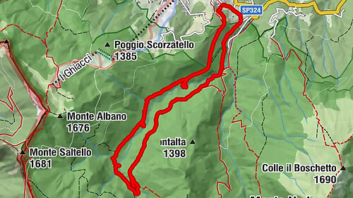 Sentiero delle Cascate