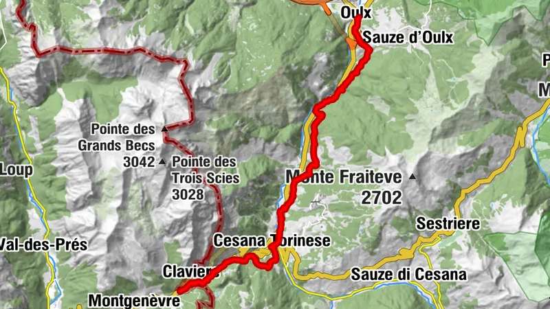 Via Francigena of the Susa Valley from Monginevro | Stage 1 Claviere-Oulx