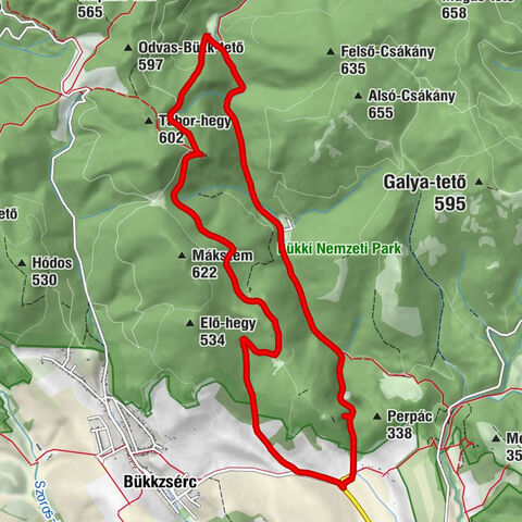 Bükkzsérc - Odorvári-barlang - Cserépfalu