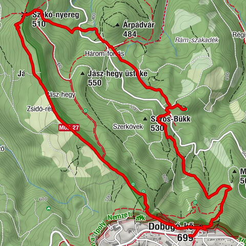 Dobogókő - Dobogó-kő - Rám-hegy - Báró Eötvös Loránd Turistaház Étterme