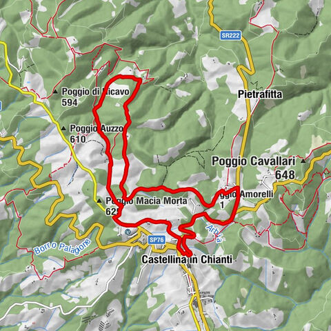 Castellina in Chianti - Casanuova di Pietrafitta - Poggio Amorelli - Poggio Fulvo
